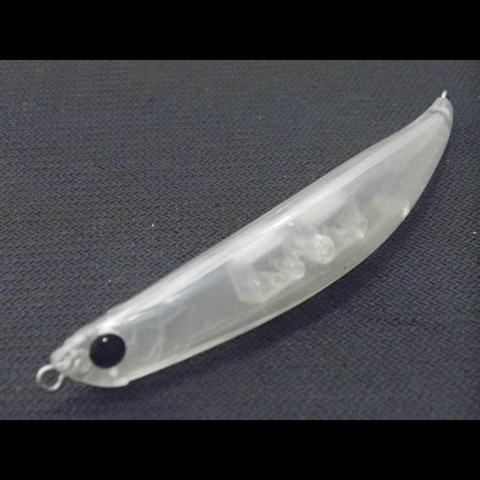 WLure 11,4 cm muriendo como Minnow curva tipo de cuerpo del subsuelo Minnow en blanco transparente de señuelo de pesca 10 unidades UPW625P10 ► Foto 1/4