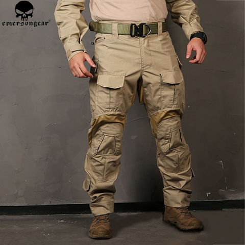 EMERSONGEAR G3-pantalones de combate con rodilleras emerson EM9351, pantalones militares de caza, de combate táctico ► Foto 1/6