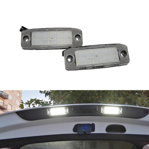 2 uds coche Led para placa de matrícula luces para Hyundai Sonata 10 10 10 10-13 Sonata YF 10MY 2010-2013 GF 10 Kia Sportage 2011-2013 ► Foto 1/6