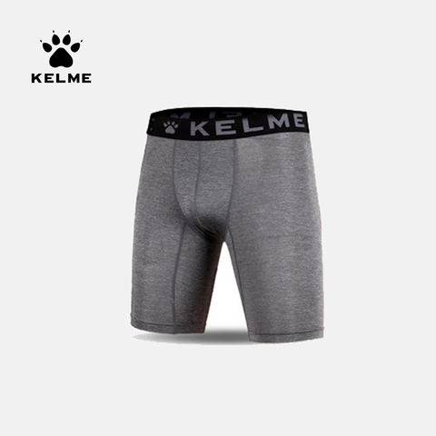 KELME Running Tight Shorts para hombres deportes entrenamiento compresión Fitness respirable rápido seco elástico pantalones cortos K15Z706 ► Foto 1/4