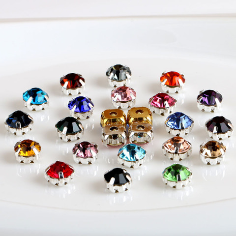 Fondo plateado de diamantes de imitación redondos para mujer, cristal de 3mm, DIY, 200 unidades/pieza ► Foto 1/6