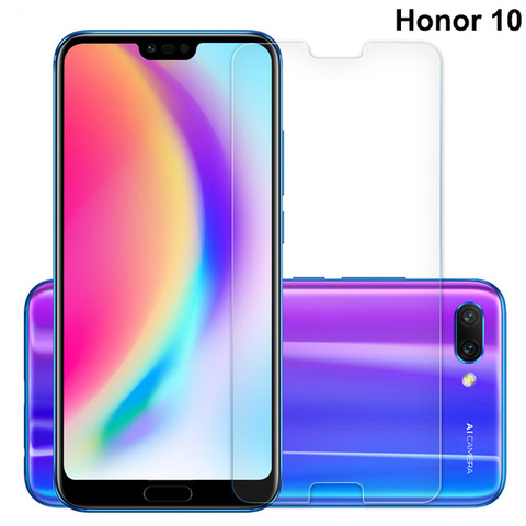 En el para huawei honor 10 de vidrio templado honer honor 10 protector de pantalla de protección de la caja protectora de la película glass temper 9h ► Foto 1/6