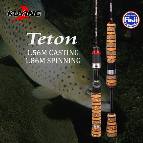 KUYING Teton SUL-señuelo superultraligero de 1,56 m, 5 '2 