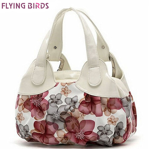 Pájaros de vuelo! Bolsos de cuero de las mujeres patrón de flor popular bolsos de las mujeres de las señoras del bolso de hombro bolsas Tote SH462 ► Foto 1/6