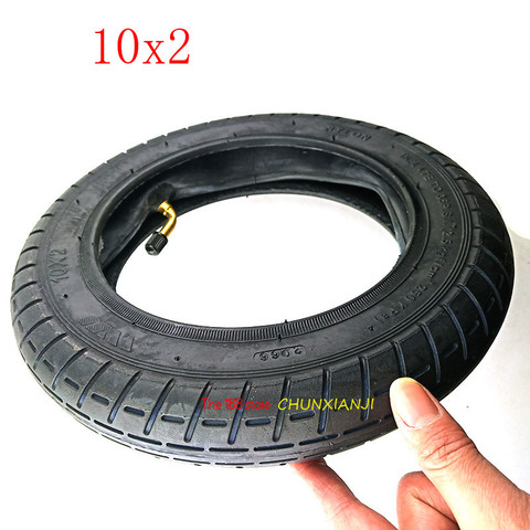 Neumático para patinete eléctrico Xiaomi Mijia M365, tubo interno de inflado de 10x2 pulgadas ► Foto 1/6