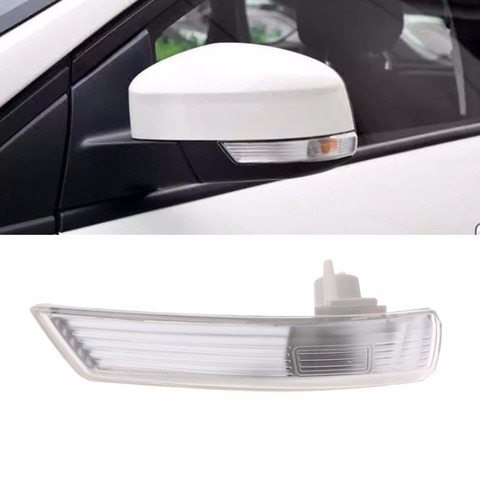 Cubierta de luz intermitente de espejo lateral para coche Ford Focus II 2 III 3 Mondeo, cubierta para lámpara, luz de coche, izquierda/derecha, 1 ud. ► Foto 1/6