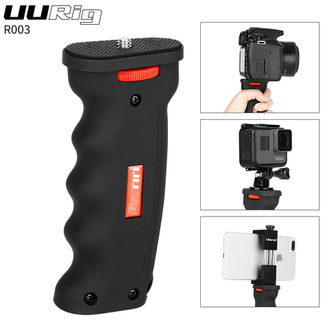 UURig-empuñadura de pistola de mano para cámara DSLR, soporte de montaje para Gopro Hero 6/5, Canon, Nikon, iPhone Xs, Max, X, 8, 7, Android, R003 ► Foto 1/1