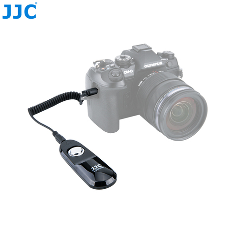 JJC Cámara Con Cable Controlador de Interruptor de Control Remoto Disparador para Olympus OM-D E-M1 Mark II Reemplazar RM-CB2 ► Foto 1/6