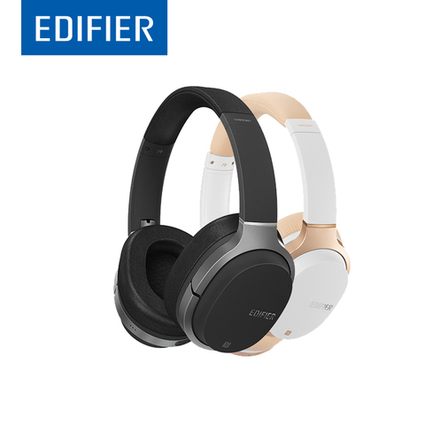 EDIFIER W830BT HIFI auriculares Bluetooth de aislamiento de ruido inalámbricos Bluetooth 4,1 auriculares soporte NFC Apt-X incorporado mic ► Foto 1/1