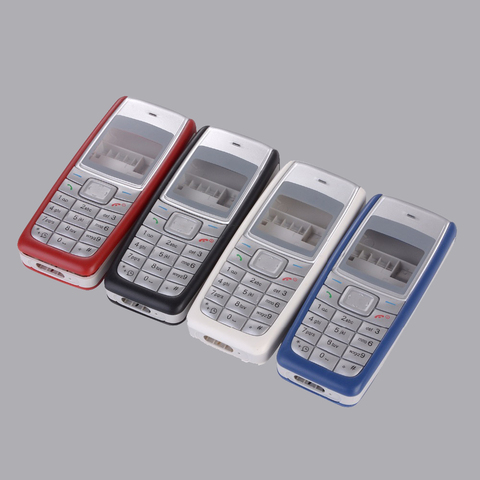 Carcasa completa para móvil, marco frontal + marco medio, teclados en Inglés/+ batería árabe, tapa trasera, herramientas para Nokia 1110 ► Foto 1/2
