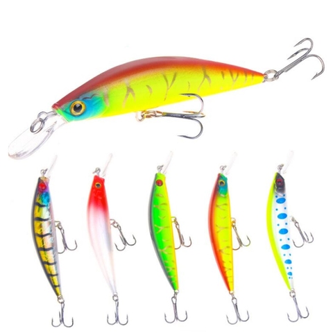 Señuelo de pesca Crankbait suspendido Wobbler piscardo profundidad hundimiento, Lucio, aparejos de pesca, 5 colores, 25,5g, 10,5 cm, 1 unids/lote ► Foto 1/6