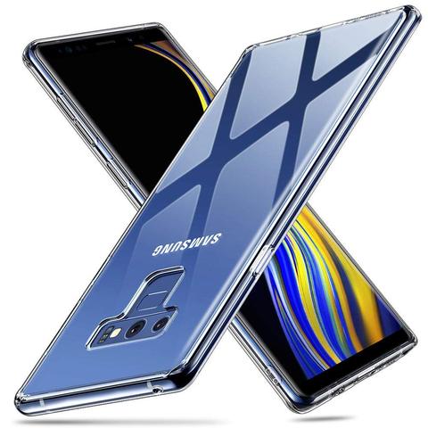 Funda trasera funda para Samsung Galaxy Note 9 Note 8 TPU silicona transparente resistente parachoques suave funda para Samsung Galaxy Note 5 4 ► Foto 1/6