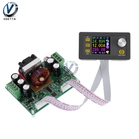 DPS3012 voltaje constante, módulo de fuente de alimentación programable descendente, convertidor de voltaje buck, voltímetro LCD 32V 12a ► Foto 1/6