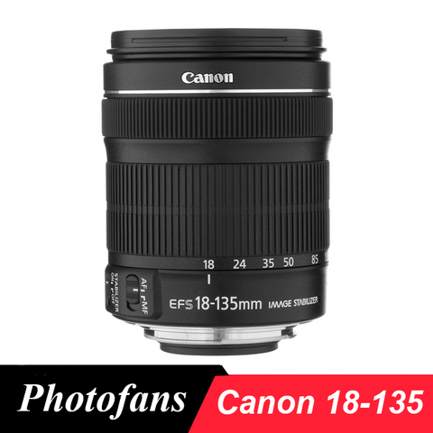 Canon 18-135 STM lente Canon EF-S 18-135mm f/3,5-5,6 es STM lentes para 700D 750D 800D 7D 70D 60D rebelde T3i T4i T5i ► Foto 1/1
