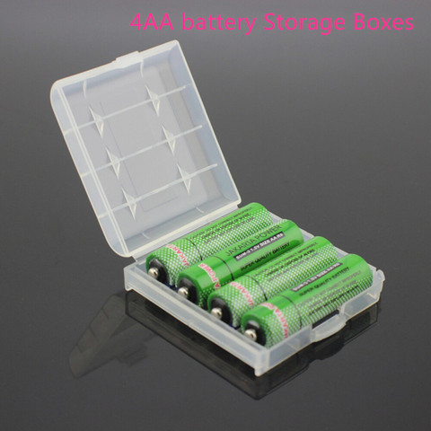 Caja de plástico para guardar baterías, envío gratuito, para cajas de almacenamiento de pilas AA AAA 18650 1450016340 17500 CR123A ► Foto 1/6