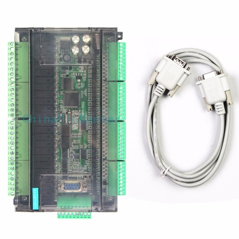 LE3U FX3U 56MR 6AD 2DA 32 entradas 24 relé salida 6 entradas analógicas 2 salida analógica controlador plc RTC (reloj en tiempo real) ► Foto 1/6