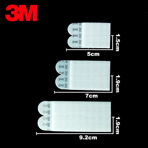 Tiras magnéticas de comando 3M, tiras adhesivas de comando 3m, sujetador de enclavamiento colgante extraíble para imagen, colgante libre de daños ► Foto 1/3