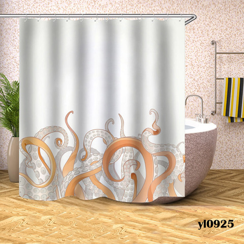 Cortinas de ducha impermeables de pulpo para baño, cubierta de baño ancha y grande, para barco, Tenda Da Doccia ► Foto 1/6