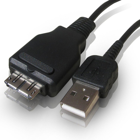 Cable de datos USB Cable VMC-MD1 Cable de sincronización de datos de las cámaras CyberShot plomo DSC-W130 W150 W80 DSC-T1 T700 H3 H50 N1 N2 ► Foto 1/6