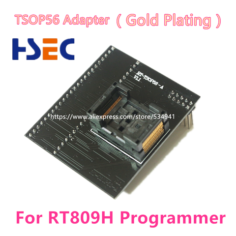 Enchufe adaptador TSOP56 para programador RT809H, RT-TSOP56-A V1.1, alta calidad, Eletronic, Envío Gratis ► Foto 1/6