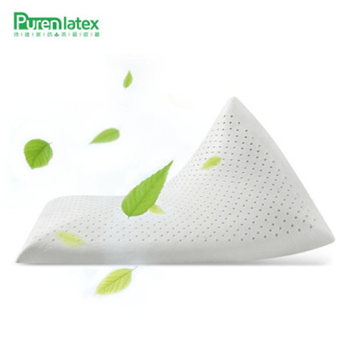 Almohadas para cuello de látex Natural, alta calidad, gran oferta, para el cuidado del cuello, Memoria ortopédica, para viajes, dormitorio, Oreiller, ZX-S014 ► Foto 1/1