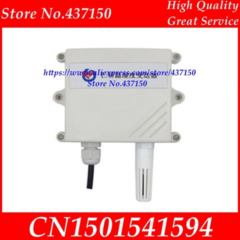 Transmisor de sensor de temperatura y humedad 4-20mA 0-10V 0-5V RS485 de salida ► Foto 1/1