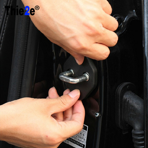 4 unids/set para LiFan X50 X60 coche protección de cerradura de puerta cubre hebilla a prueba de herrumbre modificado Decoración Accesorios de Auto coche-estilo ► Foto 1/5