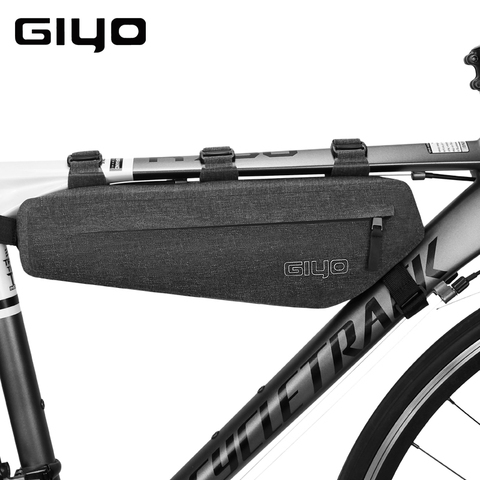 GIYO-funda impermeable para bicicleta, bolsa con marco para bicicleta de montaña o carretera, bolsa de accesorios, bolsa para silla en forma de tubo ► Foto 1/6