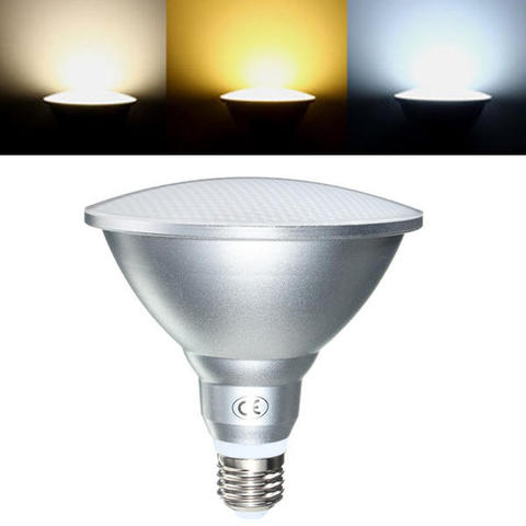 Bombilla de faro LED regulable para interior, lámpara de iluminación Super brillante E26/E27 9W/12W/18W PAR20 PAR30 PAR38, impermeable IP65 AC85-265V ► Foto 1/6