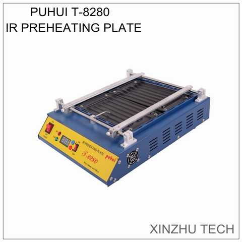 PUHUI-precalentador de PCB de T-8280, placa de precalentamiento IR T-8280 horno de precalentamiento IR, 220V o 110V, T-8280 ► Foto 1/3