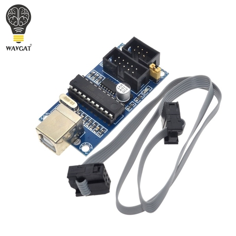 WAVGAT-programador USBTiny USBtinyISP ISP AVR, cargador de arranque, Cable de programación Meag2560 uno r3 de 6 pines ► Foto 1/6