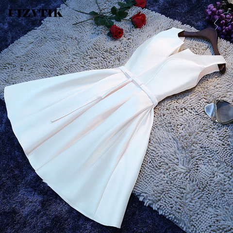 Vestido Bandage blanco de verano para mujer, elegante vestido Formal de Dama de Honor de boda, informal de talla grande, minivestido ajustado liso 4XL 2022 ► Foto 1/6