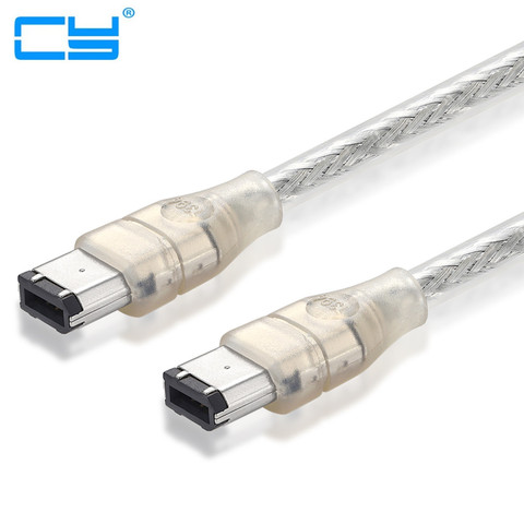 IEEE 1394-Cable de conexión DV de alta calidad, Cable de 6 pines a 6 pines, 1,2 m, 4 pies, 1394a ► Foto 1/2