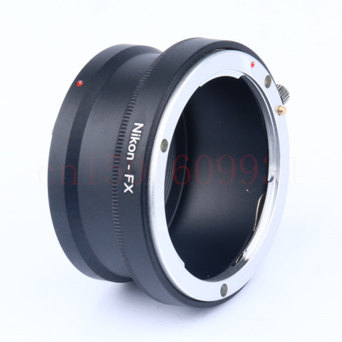 AI-FX adaptador de lente para Nikon F AI montaje de lente a Fujifilm X-Pro1 XA1 XA3 XM1 XE2 anillo adaptador ► Foto 1/5