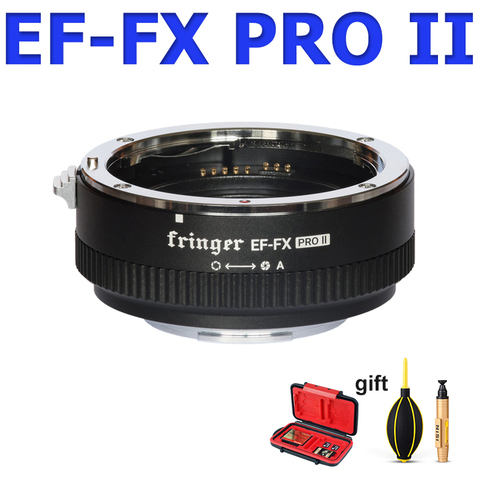 Fringer EF-FX Pro II adaptador de lente de enfoque automático montaje adaptador de lente para Canon EF lente Fujifilm FX cámara para XT3 X-PRO X-T2 XT4 ► Foto 1/6