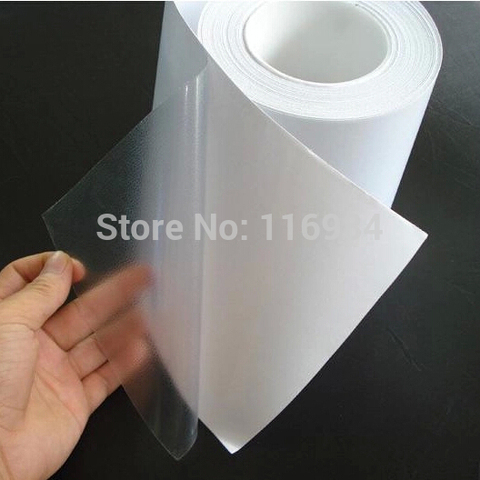 Lámina de película de vinilo para protección de pintura, umbral de puerta transparente Universal de 8 