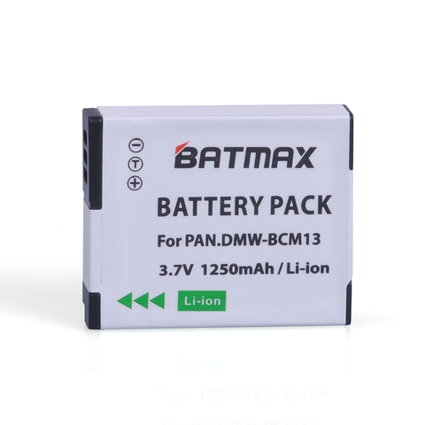 Batería de repuesto DMW-BCM13E BCM13E BCM13 BCM13PP para Panasonic Lumix DMC ZS30 TZ40 TZ41 TS5 FT5, bateria ► Foto 1/4