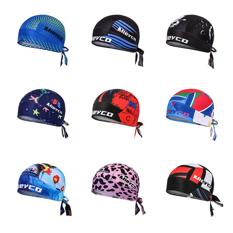 Unisex Ciclismo pirata tapa corriendo Anti-sudor UV sombreros de los hombres de las mujeres Ciclismo Bandana bicicleta de la bufanda de la cabeza de bicicleta de carretera diadema ► Foto 1/6