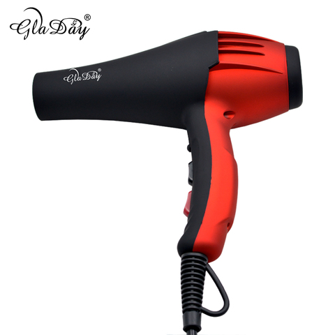 Secador de pelo profesional eléctrico para peluquería fukuda asuo secadores de pelo de alta potencia secador de pelo 220 V 2400 W ► Foto 1/6