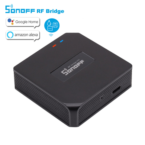 Sonoff RF Bridge WiFi 433MHz reemplazo módulo domótico Universal interruptor inteligente domótica Wi-Fi RF remoto controlador ► Foto 1/6