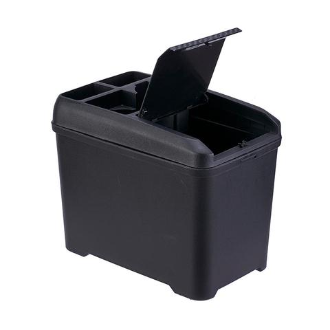 Cubo de basura de coche papeleras automáticas multifunción caja de almacenamiento Interior portavasos ► Foto 1/6