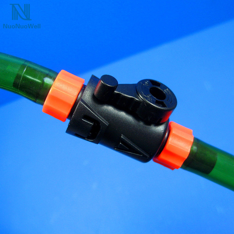 NuoNuoWell-Válvula de Control de entrada de agua, juntas de Hoseing, filtro de flujo ajustable, interruptor de acuario, accesorios, 12/16mm ► Foto 1/6
