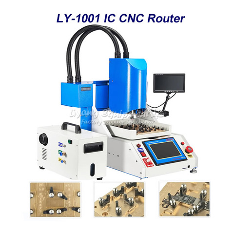 Máquina enrutadora profesional LY 1001, IC, CNC, automática, para reparación de iphone ic, paquete de lujo ► Foto 1/1