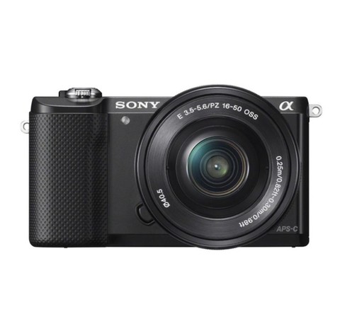 Sony-cámara Digital sin espejo A5000 con lente OSS de 16-50mm ► Foto 1/5