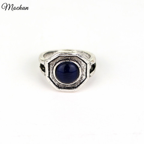 MQCHUN-anillo con diseño de vampiro para mujer, sortija familiar original de Mikaelson, de alta calidad, de película, de elipse, Finn, Kol, Mikael ► Foto 1/6