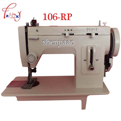 1 pieza 220 V/110 V 150 W hogar costura machine106-RP pulgadas BateRpak brazo piel, cuero, ropa de otoño puntada máquina de coser ► Foto 1/6