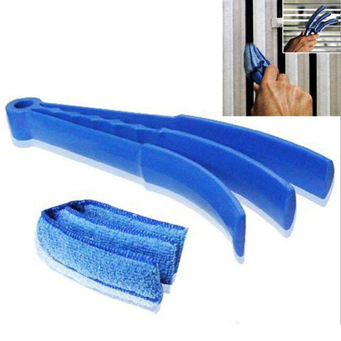 Microfibra extraíble lavable cepillo de limpieza de hogar Duster ventana deja persianas limpiador cepillos herramienta ► Foto 1/6