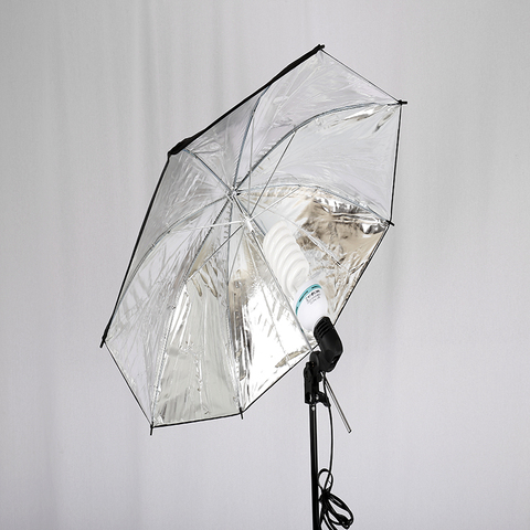 TRUMAGINE-cámara resistente para estudio fotográfico, paraguas difusor negro y plateado, translúcido, suave, Flash, lámpara de iluminación, 83CM ► Foto 1/4