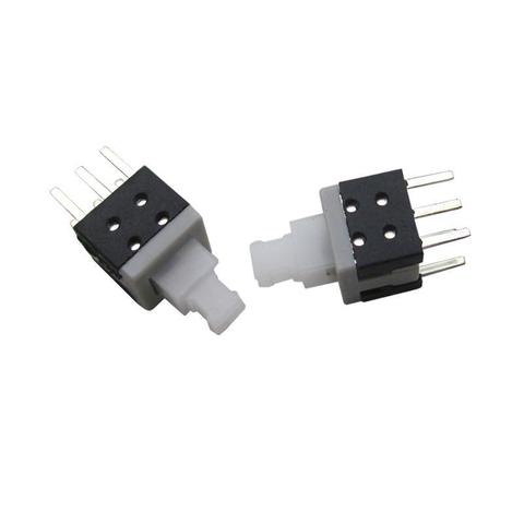 10 Uds 6 Pin 5,8mm x 5,8mm 5,8*5,8mm Mini botón rectangular interruptor de bloqueo automático ► Foto 1/2