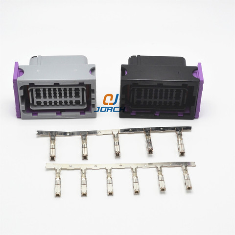 1 Set FCI ecus conector 24 Pin 24 vías, carcasa sellada conector conectores de enchufe 211PC249S8005 ► Foto 1/3